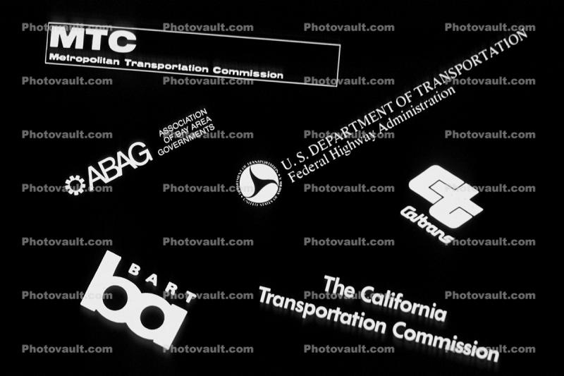Bay Area Transportation Governing Bodies, 1985, 1980s