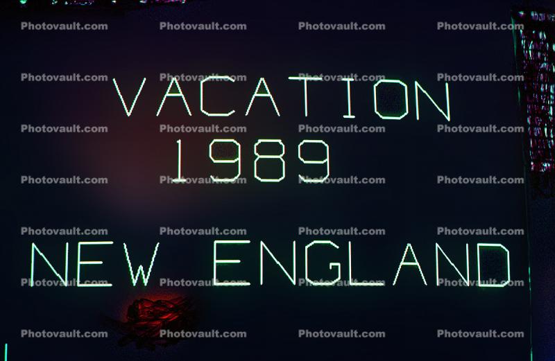 Vacation 1989 Title, 1980s