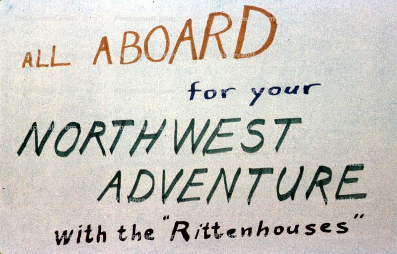 All Aborad for your Northwest Adventure with the Rittenhouses