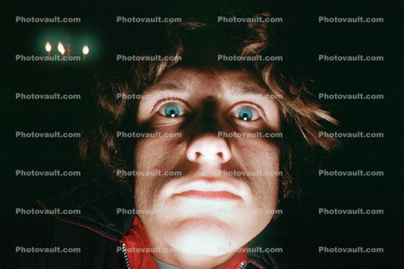 Spooky Man, Hollywood, California, 1975, 1970s