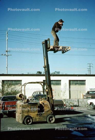 Forklift, Huntington Beach, California