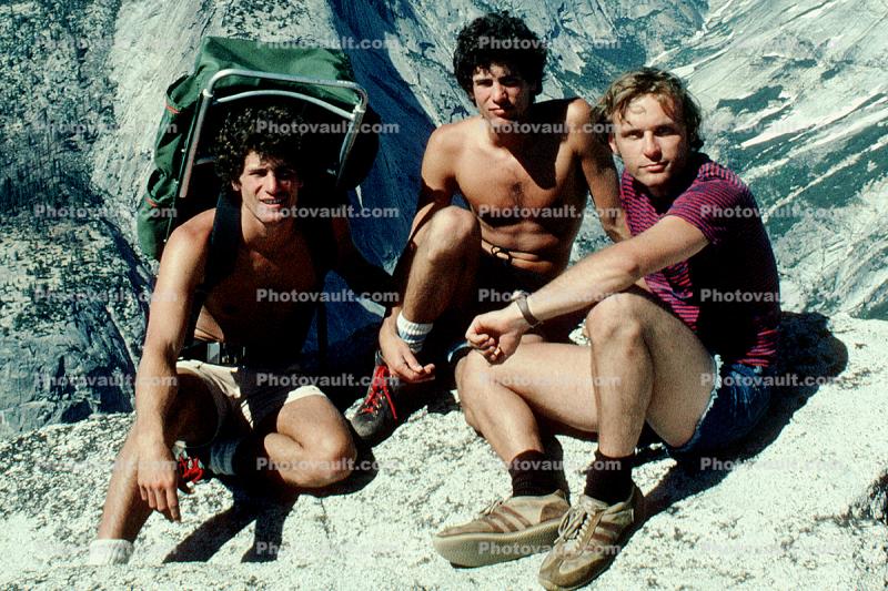 Jonathan and Roger, The Climb to the top of Half Dome, 1978, 1970s