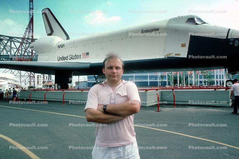 Space Shuttle Enterprise, My plane that i like to fly around when i can, Worlds Fair, 1984, 1980s