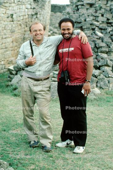 me, Marty, Great Zimbabwe Ruins, 1984, selfie, 1980s