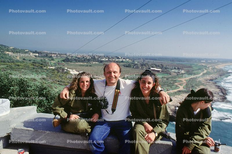 Women Soldiers, IDF, Israeli Defense Force, Rosh Hanikra, Israel
