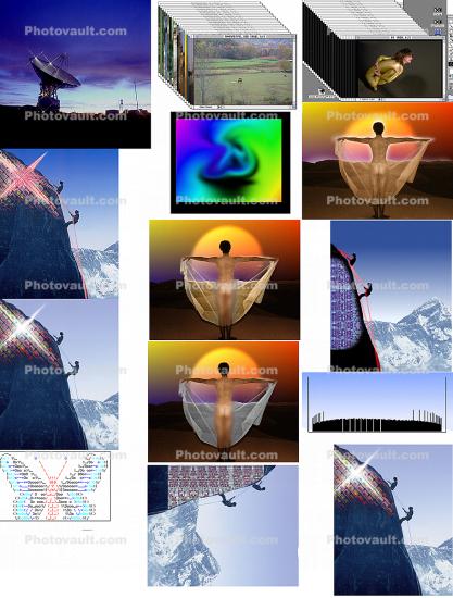 Grid of Photovault Images, Photos