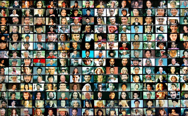 Faces in a Grid, Diversity