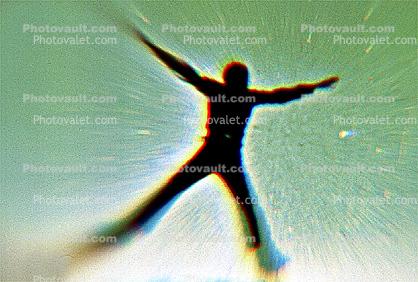 Jumping with the self as spirit into a form of Egrigor, 