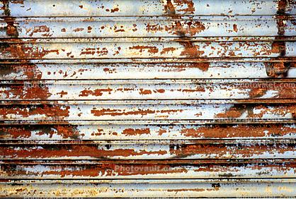 rust, corrugated metal