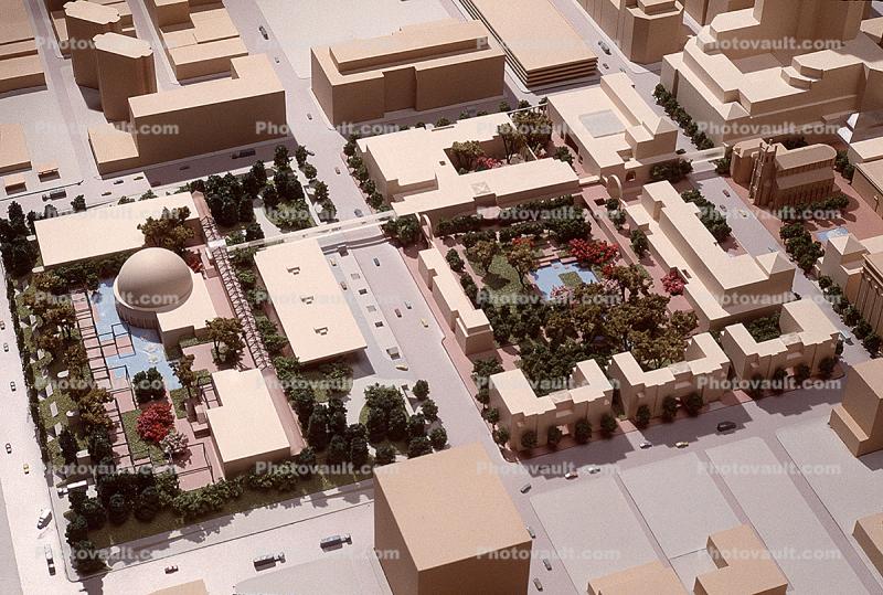 Architectural Model of the proposed Yerba Buena Gardens