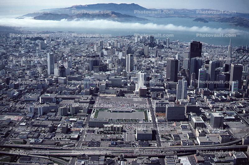 The three blocks that were proposed for Yerba Buena Gardens, 7 August 1983