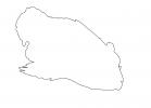 Rosy Rockfish Outline, line drawing, shape, AAAV04P02_08O