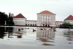 Pond, Reflection, Ducks, Nymphenburg Castle, Schlo? Nymphenberg, Munich, ABWV01P03_02