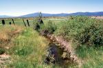 Fence, Stream, Klamath, Oregon, ACFV03P13_02