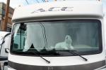 Dog on the RV Dashboard