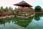 Pond, gardens, Statue, Kerta Gosa Klungkung, Bali Heritage Royal Court, landmark, CADV01P03_05.0625