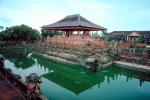 Pond, gardens, Statue, Kerta Gosa Klungkung, Bali Heritage Royal Court, landmark, CADV01P03_11.3337
