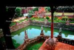 Pond, gardens, Statue, Kerta Gosa Klungkung, Bali Heritage Royal Court, landmark, CADV01P03_16.0625