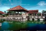 Pond, gardens, Statue, Kerta Gosa Klungkung, Bali Heritage Royal Court, landmark, CADV01P04_19.0625