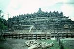 Borobudur Temple, near Magelang, Central Java, Monument, landmark, shrine, UNESCO World Heritage Site, CADV01P08_16