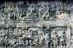 statue, statuary, Borobudur Temple, Buddhist, Java, CADV01P14_08
