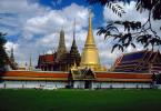 View from the outer court of the Grand Palace, Wat Phra Kaew Complex