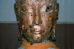Buddha Gold Face, Statue, Ayutthaya Historical Park, CAHV01P10_01.1525