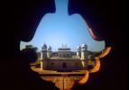 Agra Fort built by Emperor Akbar, built in 1565, Uttar Pradesh, 1951, 1950s, CAIV01P03_10.0626