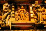 Erotic Carving, Parsvana Temple, Khajuraho, 1950s, CAIV01P10_05.0627