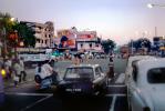 Cars, City Street Scene, Intersection, crowded, vespa, automobile, vehicles, Mumbai