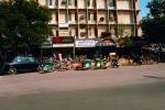 Vespa, Motor Scooters, car, building, Ahmedabad, Gujarat