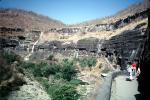 Rock Caves, rock-cut cave monuments, Ajanta, Aurangabad, Maharashtra, CAIV02P05_01