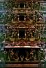 East Tower Gopuram, Meenakshi Temple, Madurai, Tamil Nadu, CAIV02P06_12