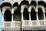 ornate balcony, opulant, Jaisalmir, Rajasthan, CAIV02P11_17