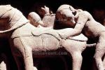 Erotic Carvings, bestiality, stone sculpture, historic, intercourse, Khajuraho, Madhya Pradesh, Lakshman temple, India, CAIV03P05_10