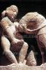 Erotic Carvings, Khajuraho, Madhya Pradesh, Temple, India, CAIV03P05_11