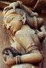 Erotic Carvings, Khajuraho, Madhya Pradesh, Temple, India, CAIV03P07_04B