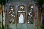 Door, doorway, ornate, flowers, opulant, City Palace, stained glass, Udaipur, Rajasthan
