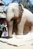 Pallava Elephant Sculpture, Stone Carving, Mahabalipuram, Tamil Nadu, CAIV04P01_17