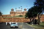 Red Fort, Cars, Truck, Palace, 1950s, CAIV04P09_10