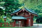 Building, shrine, lantern, Nikko, CAJV02P03_13.3338