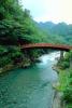 The Sacred Bridge (Shinkyo), Daiya River, Nikko, Arch, landmark, CAJV03P04_10.3339