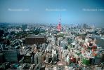 Cityscape, Buildings, Apartments, Tokyo Tower