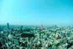 Tokyo Tower, Skyline, cityscape, buildings, CAJV03P09_06.3339