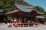 Pavilion at Hachiman Shrine, Kamakura, CAJV03P09_16.0635