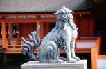 Dragon Dog, statue, Miyajima