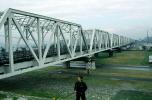 Yodogawa Kyoryo Bridge, Osaka, Steel Truss Bridge, CAJV04P06_11