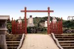 Torii gate, Okinawa, 1950s, CAJV04P13_16