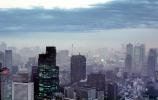 Tokyo Skyline, buildings, hazy, CAJV05P13_09