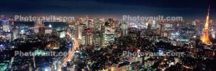 Nighttime Tokyo Panorama, CAJV06P02_01